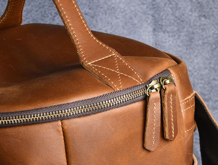 Handcrafted Leather Backpack