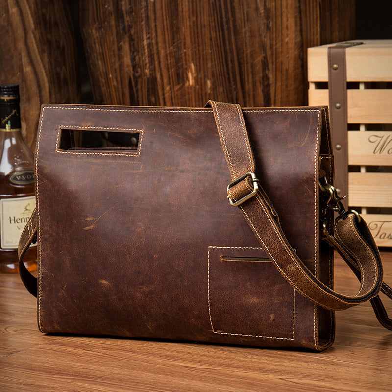 Casual Leather Laptop Bag | Bag Pack Store