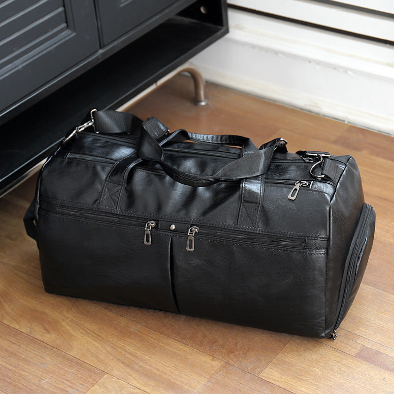 Large Capacity PU Leather Travel Bag| Bag Pack Store