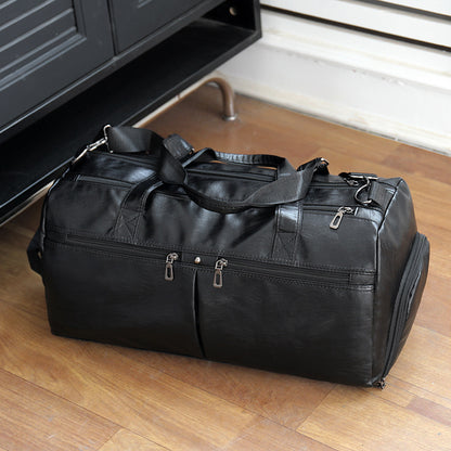 Large Capacity PU Leather Travel Bag| Bag Pack Store