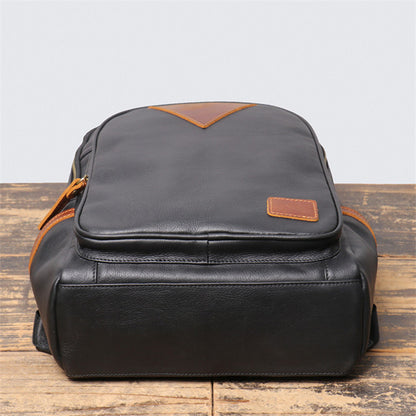 British Retro Leather Backpack | Back Pack Store