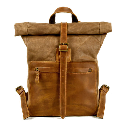 New Retro Wax Canvas Backpack | Bag Pack Store