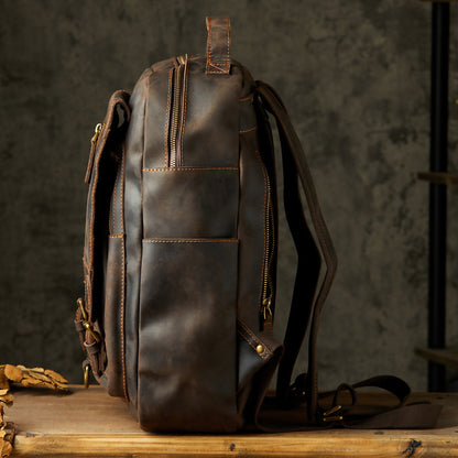 Premium Handmade Leather Backpack | Bag Pack Store